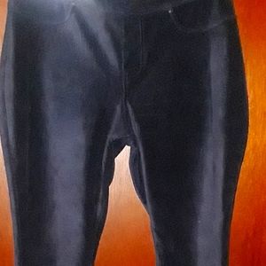 Women's Jeggings Navy blue corduroy